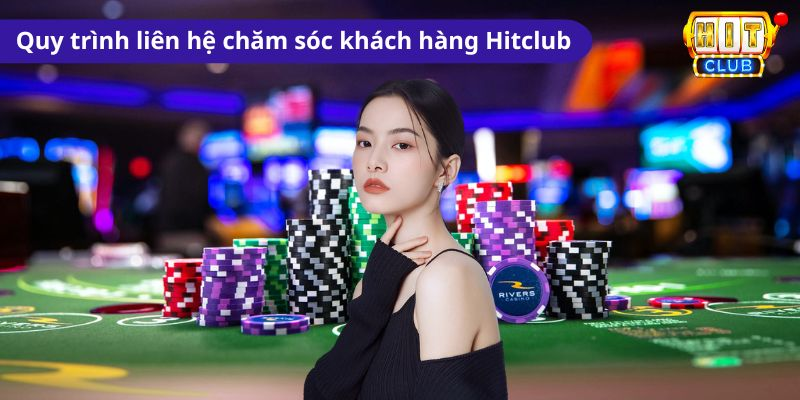 Quy trình liên hệ chăm sóc khách hàng Hitclub trên website